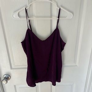 NWT Quince Purple Washable Silk Cami